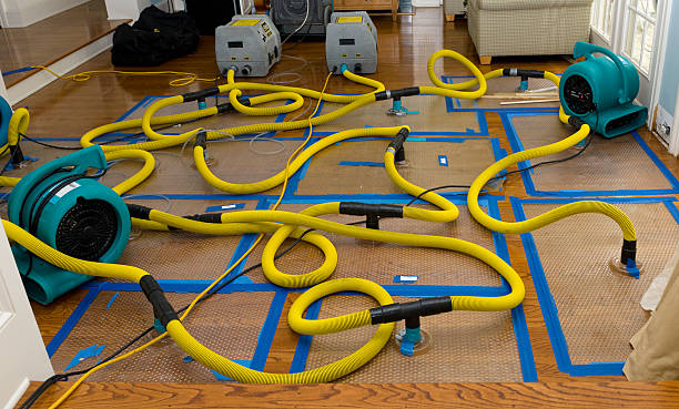 Professional Crawl Space Water Removal technician working in Jewell, OH